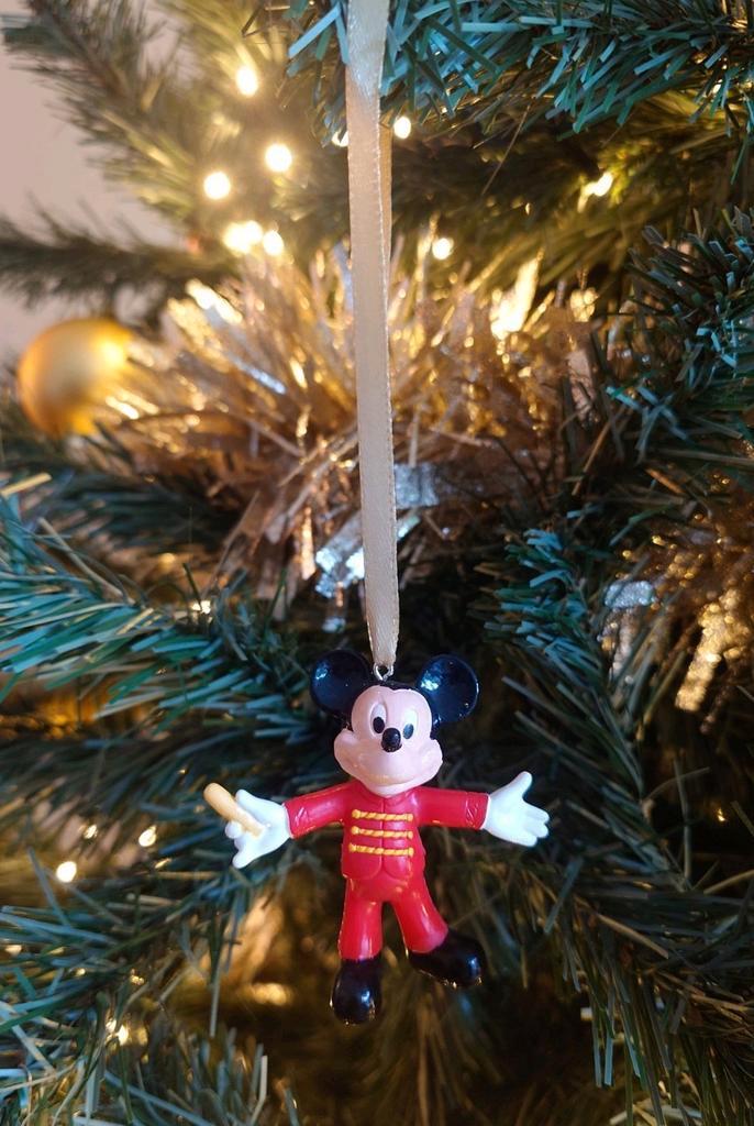 Disney Mickey Mouse kerst ornament hanger kerstbal, Verzamelen, Disney, Zo goed als nieuw, Mickey Mouse, Ophalen of Verzenden