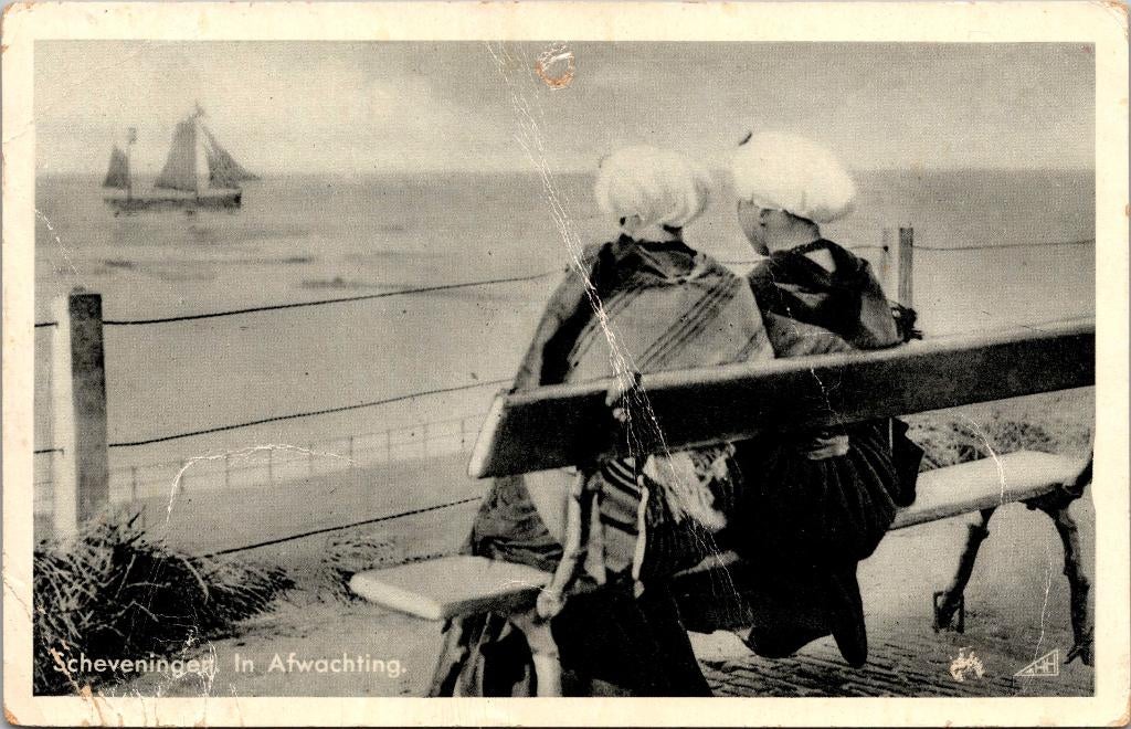 Scheveningen - In Afwachting (1937), Verzenden, 1920 tot 1940, Gelopen, Zuid-Holland