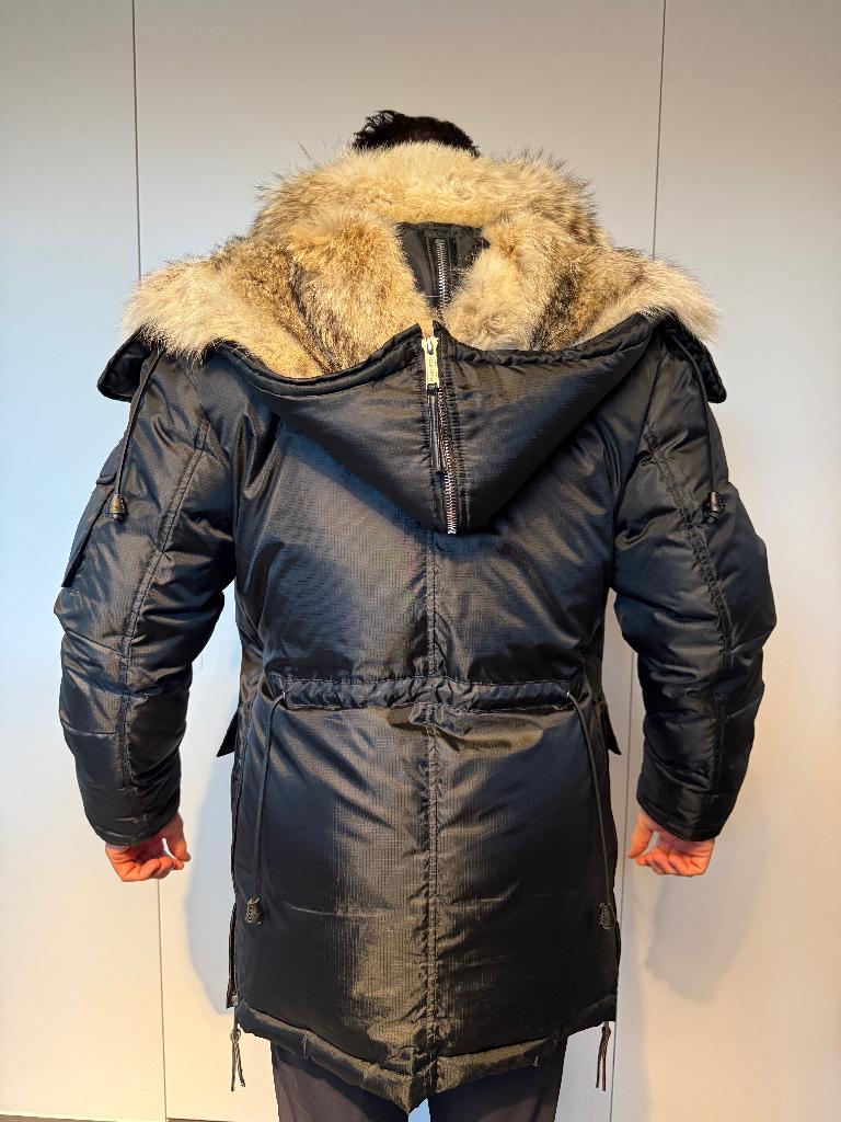 Dsquared2 winterjas heren parka zwart nauwelijks gedragen, Kleding | Heren, Jassen | Winter, Maat 52/54 (L), Dsquared2, Zwart