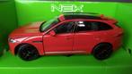 Jaguar F Pace 1:24 Welly Nex Pol, Overige merken, Auto, Verzenden, Nieuw