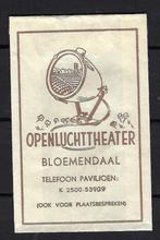 3431 Bloemendaal OPENLUCHTTHEATER, Ophalen of Verzenden, Nederland