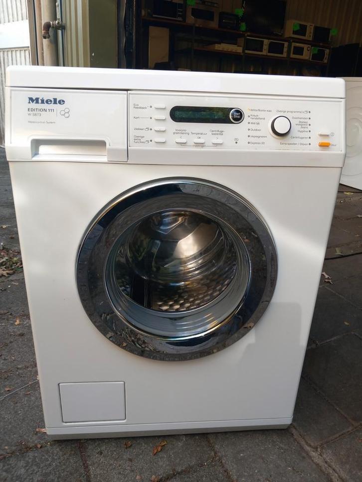 Wasmachine Miele softcare, Witgoed en Apparatuur, Wasmachines, Refurbished, Voorlader, 6 tot 8 kg, 85 tot 90 cm, 1600 toeren of meer