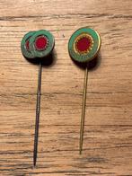 2 Geëmailleerde Speldjes Vakmanschap, Verzamelen, Speldjes, Pins en Buttons, Ophalen of Verzenden, Gebruikt, Overige onderwerpen