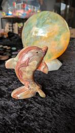 Edelstenen Dolfijn Beeldje, Ophalen of Verzenden