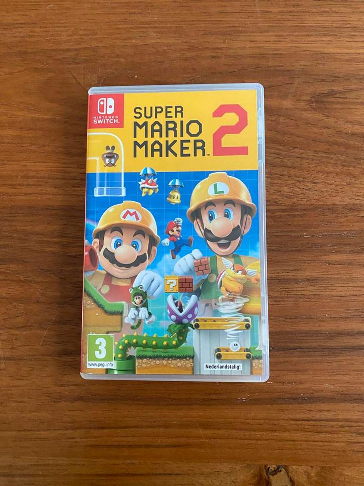 Super Mario Maker 2 - Nintendo Switch, Spelcomputers en Games, Games | Nintendo Switch, Zo goed als nieuw, Platform, 3 spelers of meer