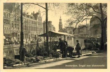(377-418-015) Amsterdam Singel Bloemmarkt beschikbaar voor biedingen