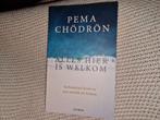 Pema Chödrön - Alles hier is welkom, Spiritualiteit algemeen, Pema Chödrön, Ophalen of Verzenden, Zo goed als nieuw