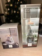 2 windlichten van Riviera Maison, Huis en Inrichting, Ophalen, Zo goed als nieuw, Overige materialen, Minder dan 25 cm