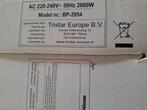 Tristar grillplaat, BP 2954 2000 watt, Ophalen, Gebruikt, Tafelgrill