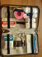 Antieke EHBO-kit in lederen etui, Antiek en Kunst, Ophalen of Verzenden