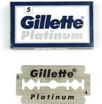 Gillette Platinum scheermesjes 5 stuks, Nieuw, Ophalen of Verzenden