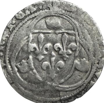 Frankrijk 1 douzian z.j. (1461-1474, zilver, zeldzaam) beschikbaar voor biedingen