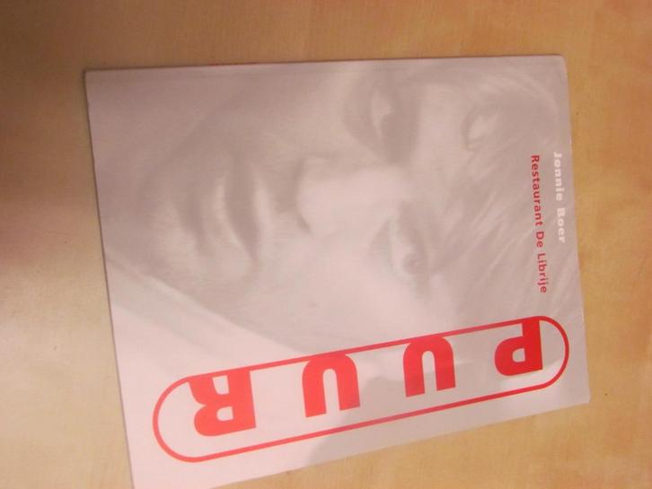 Jonnie Boer - Puur (Illustraties Herman Brood), Boeken, Kookboeken, Zo goed als nieuw, Ophalen of Verzenden