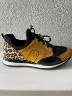 sneaker Rieker oker leopard maat 38, Geel, Ophalen of Verzenden, Rieker, Sneakers of Gympen