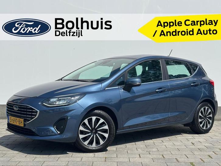 Ford Fiesta EcoBoost Hybrid 125pk Titanium | Parkeersensoren, Auto's, Ford, Bedrijf, Te koop, Fiësta, ABS, Airbags, Airconditioning