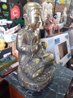 Groot Houten Boeddha Beeld, Ophalen of Verzenden, Gebruikt