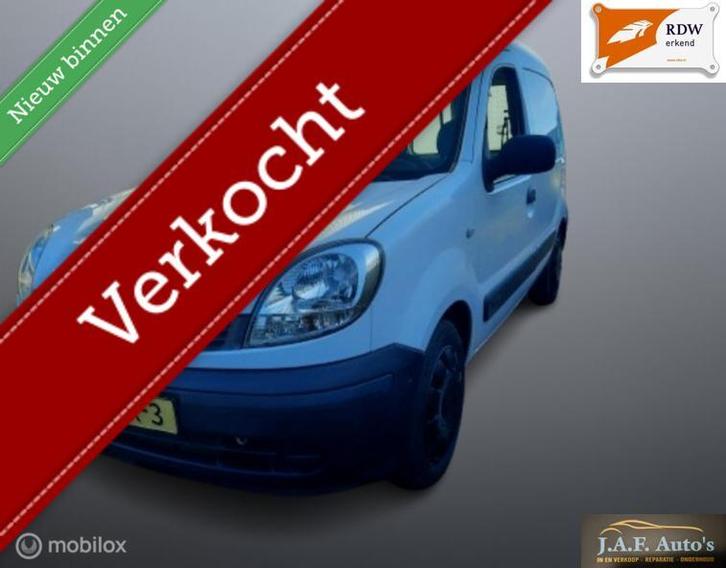 Renault Kangoo Express 1.5 dCi Marge trekhaak nw apk!, Auto's, Bestelauto's, Bedrijf, Te koop, Alarm, Startonderbreker, Renault