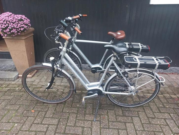 Set Elektrische fietsen/Batavus/Middenmotoren/Nette E-bike's, Fietsen en Brommers, Fietsen | Heren | Sportfietsen en Toerfietsen
