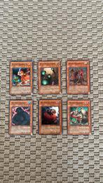 6x Yu-Gi-Oh! First Edition kaarten bundel Lightly Played, Verzenden, Zo goed als nieuw, Meerdere kaarten