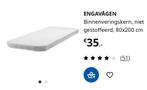 IKEA binnenveringskern 80x200 Engavagen 2 stuk, Huis en Inrichting, Slaapkamer | Matrassen en Bedbodems, Ophalen, Eenpersoons