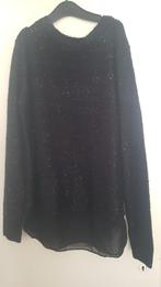 Hele Mooie zwarte damestrui met blouse onderkant maat 36, Ophalen of Verzenden, Zo goed als nieuw, Maat 36 (S), Zwart