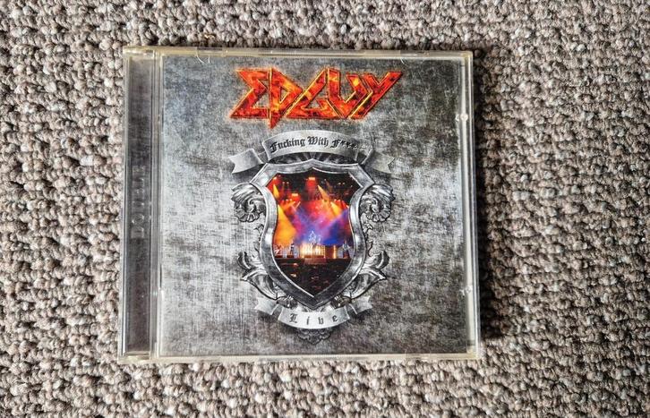 Edguy Fucking with fire CD, Cd's en Dvd's, Cd's | Hardrock en Metal, Gebruikt, Verzenden