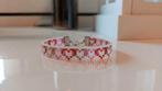 Miyuki delica geweven kralen armband  hartjes, Overige materialen, Overige kleuren, Nieuw, Ophalen of Verzenden