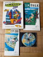 SimCity 2000 en SimIsle PC Games, Spelcomputers en Games, Games | Pc, Gebruikt, 1 speler, Eén computer, Ophalen of Verzenden