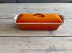 Le Creuset terrine 28cm, Huis en Inrichting, Keuken | Potten en Pannen, Ophalen of Verzenden, Zo goed als nieuw, Gietijzer, Koekenpan of Braadpan
