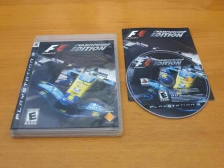 OPRUİMEN | PS3 | F1 Championship Edition | FORMULA 1 F1, Spelcomputers en Games, Games | Sony PlayStation 3, Gebruikt, Racen en Vliegen