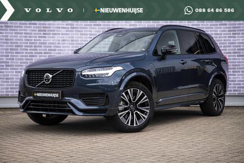 Volvo XC90 2.0 T8 Plug-in hybrid AWD Ultra Dark | Trekhaak |, Auto's, Volvo, Bedrijf, Te koop, XC90, 360° camera, 4x4, ABS, Achteruitrijcamera