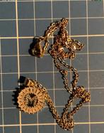 Lief kettinkje met letter M hanger, Ophalen, Nieuw, Goud, Overige materialen