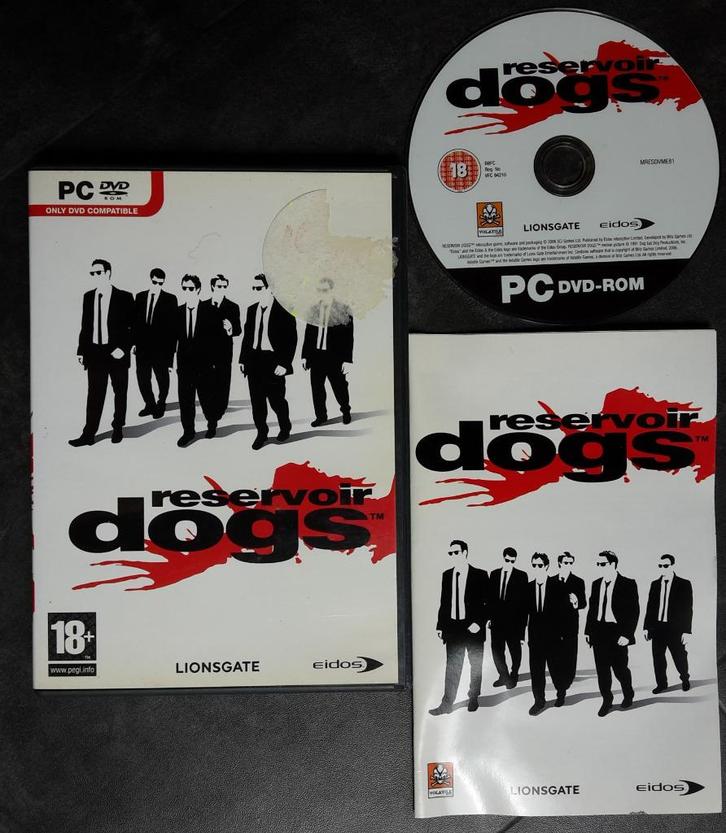 PC Game - Reservoir Dogs - Action Game, Spelcomputers en Games, Games | Pc, Zo goed als nieuw, Avontuur en Actie, 1 speler, Vanaf 18 jaar