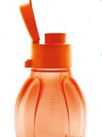 Tupperware Ecofles 500ml Oranje Glitter NIEUW Sportdop, Nieuw, Oranje, Beker of Kan, Ophalen of Verzenden