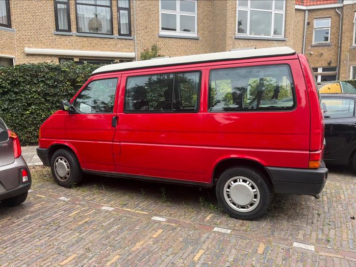 Volkswagen 1994 Rood, Auto's, Volkswagen, Particulier, Transporter, Airbags, Boordcomputer, Centrale vergrendeling, Benzine, Overige carrosserieën