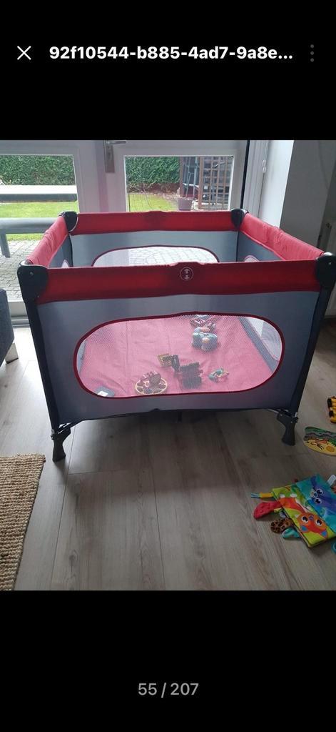 Inklapbare baby camping box - mobiel baby fort te koop!, Kinderen en Baby's, Kinderkamer | Bedden, Zo goed als nieuw, Ophalen