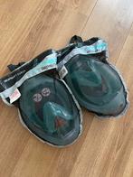 Decathlon Snorkelmaskers 2 stuks S/M en M/L, Ophalen of Verzenden, Zo goed als nieuw, Snorkelmasker