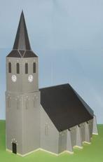 Nederlandse kerk in TT (1:120) - papieren bouwplaat, Hobby en Vrije tijd, Wisselstroom, Verzenden, Brug, Tunnel of Gebouw, Nieuw