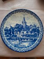 Delfts Blauw Wandbord - De Lente, Antiek en Kunst, Ophalen of Verzenden