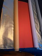 Grote rollen stof , skyleer, kunstleer, parachutestof, 120 cm of meer, 200 cm of meer, Ophalen of Verzenden, Zo goed als nieuw