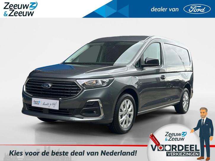 Ford Transit Connect 1.5 EcoBoost PHEV L2 Limited 150pk auto, Auto's, Bestelauto's, Bedrijf, Te koop, ABS, Achteruitrijcamera