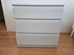 Ikea witte ladekast met 3 laden, Huis en Inrichting, Kasten | Ladekasten, Ophalen, 100 tot 150 cm, 3 of 4 laden, Minder dan 100 cm
