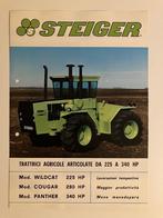 Steiger 4WD trekker tractor folder brochure, Ophalen of Verzenden, Gelezen