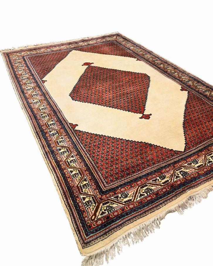 Perzisch tapijt Mir 300x200 wollen vloerkleed handgeknoopt, Huis en Inrichting, Stoffering | Tapijten en Kleden, Zo goed als nieuw