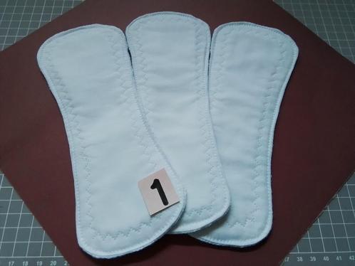 Wasbare inlegkruisjes ZONDER vleugels 21cm katoen/linnen., Kleding | Dames, Ondergoed en Lingerie, Wit, Ophalen of Verzenden