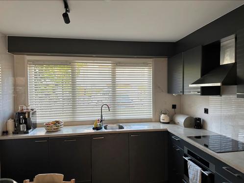 Complete keuken antraciet, Huis en Inrichting, Keuken | Complete keukens, Gebruikt, Hoekkeuken, Ophalen of Verzenden