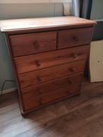 Massief grenen ladekast., Huis en Inrichting, Kasten | Ladekasten, 5 laden of meer, Zo goed als nieuw, Minder dan 100 cm, Grenenhout