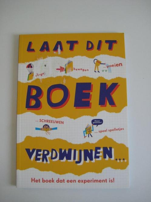 Het boek dat een experiment is NIEUW!, Kinderen en Baby's, Speelgoed | Educatief en Creatief, Nieuw, Taal en Lezen, Ontdekken
