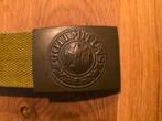 German Tropical Belt and Buckle in mint staat., Verzamelen, Militaria | Tweede Wereldoorlog, Ophalen of Verzenden, Duitsland