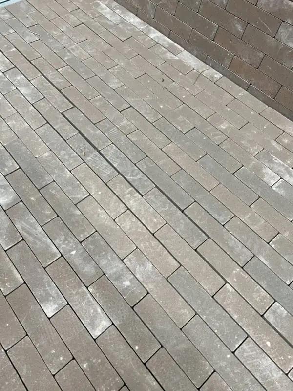 Excluton Klinkers Bosoven Dikformaat 40m2, Tuin en Terras, Tegels en Klinkers, Gebruikt, Klinkers, Beton, 10 m² of meer, Gecoat